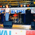 Sarah McElcheran, Damhnait Doyle, Myself and Chris Tait in PEI 1998