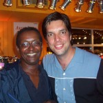 Myself and Dave Skinner from Musicstop Aug24 2003